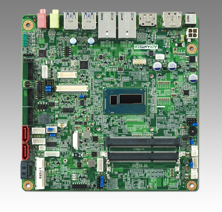CIRCUIT BOARD, DC miniITX Haswell-ULT Celeron2980U eDP/DP/DP++